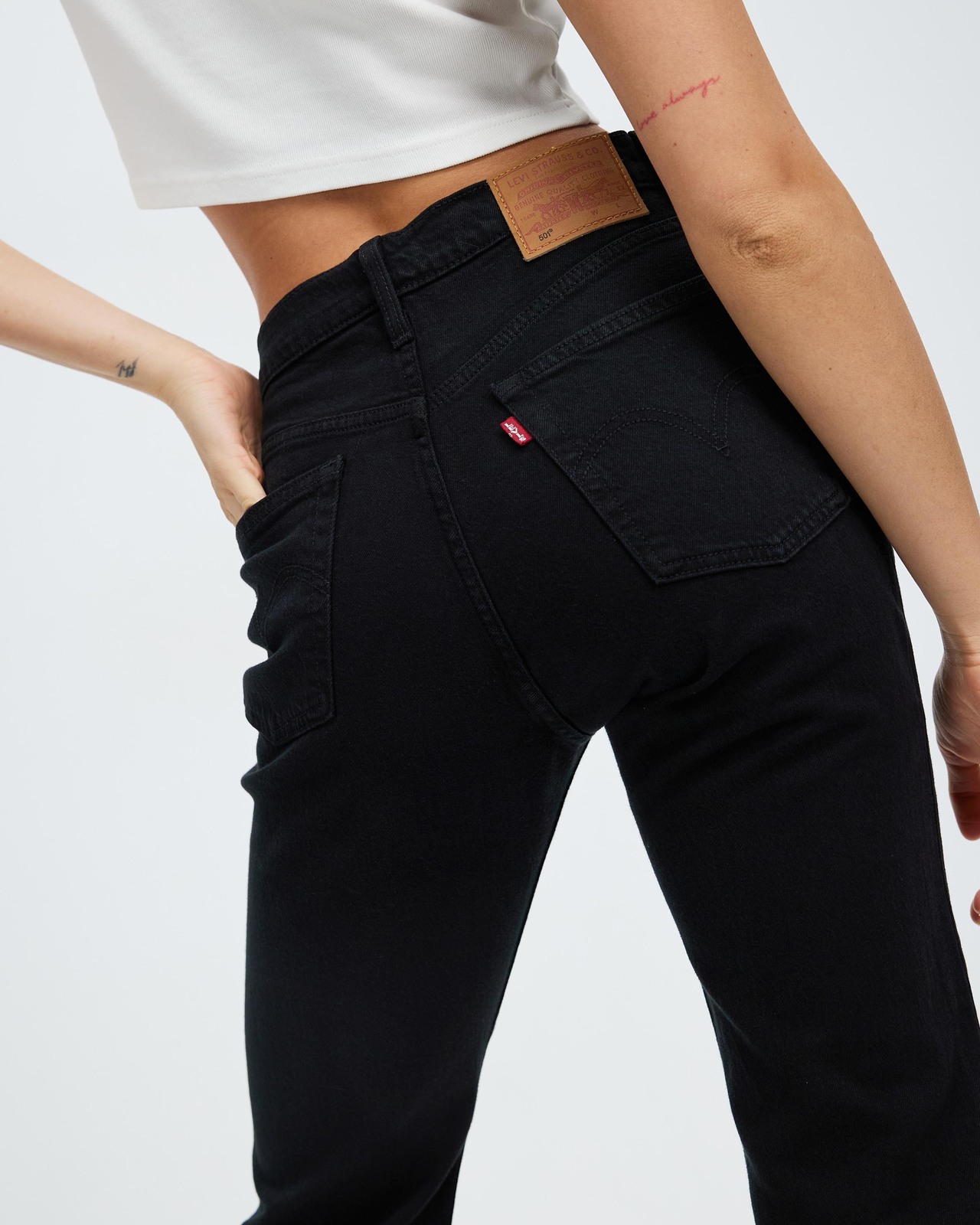 501 Crop Jeans