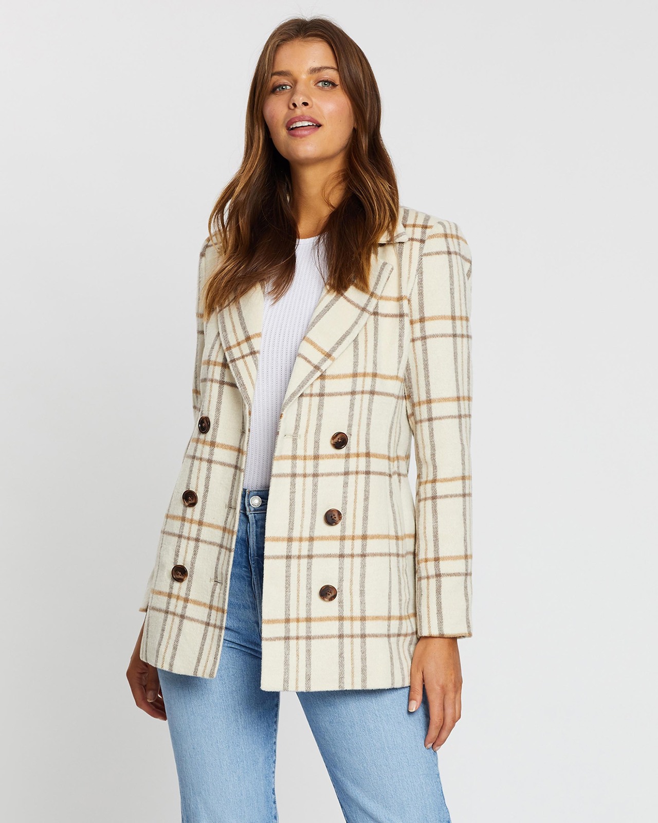 Sarah Double-Breasted Coat