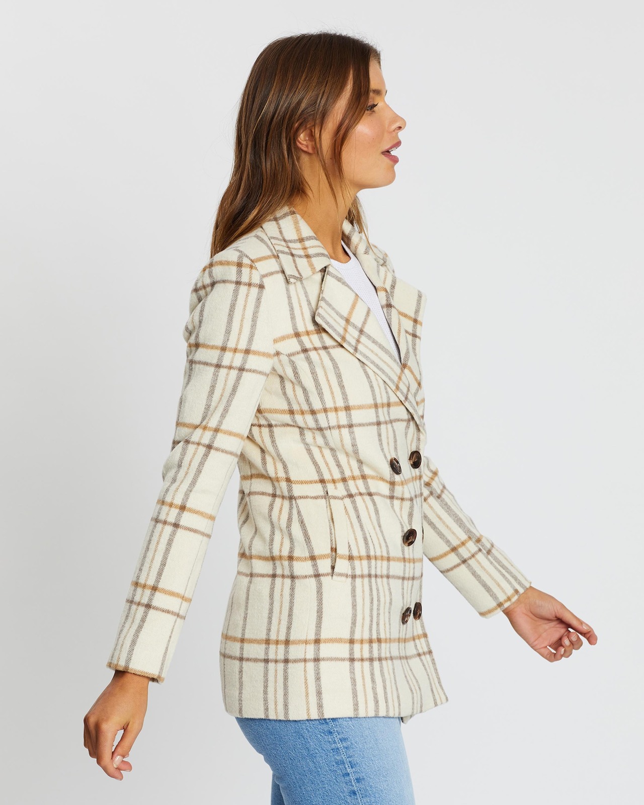 Sarah Double-Breasted Coat
