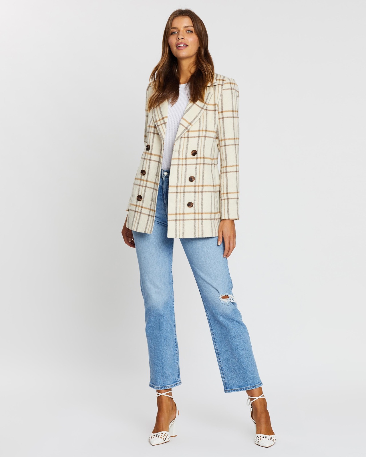 Sarah Double-Breasted Coat