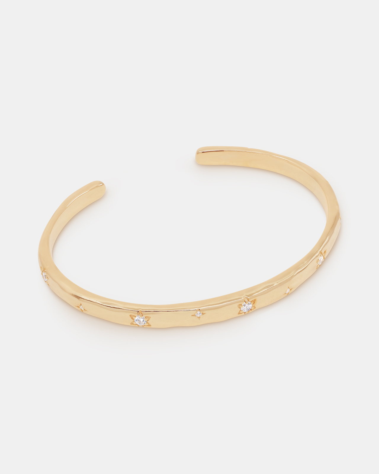 Gold Align Your Soul Cuff