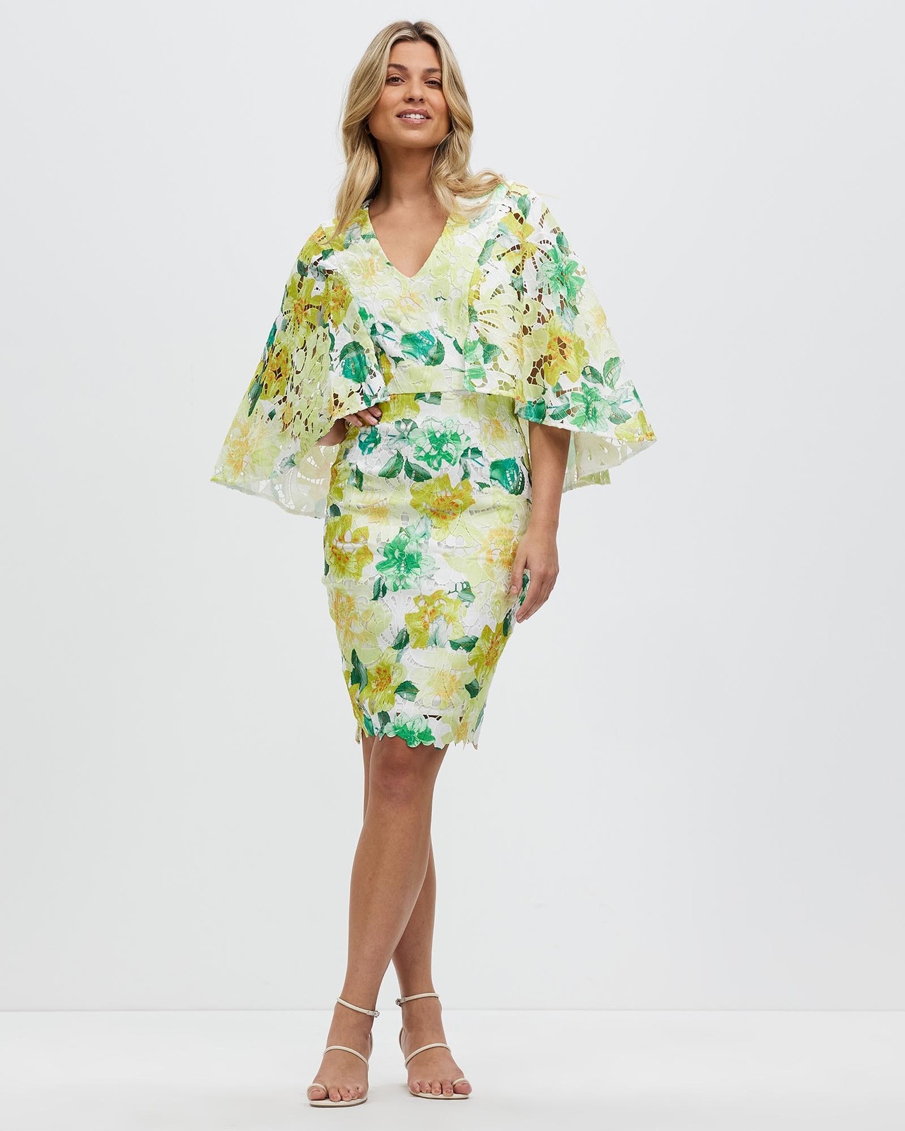 Felicia Cape Dress
