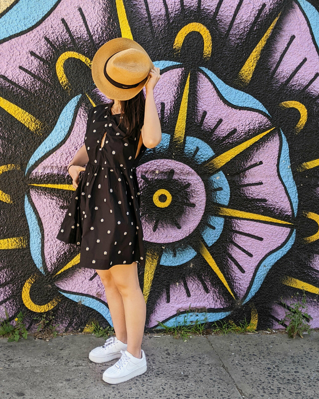 Baby Doll Embroidered Dress