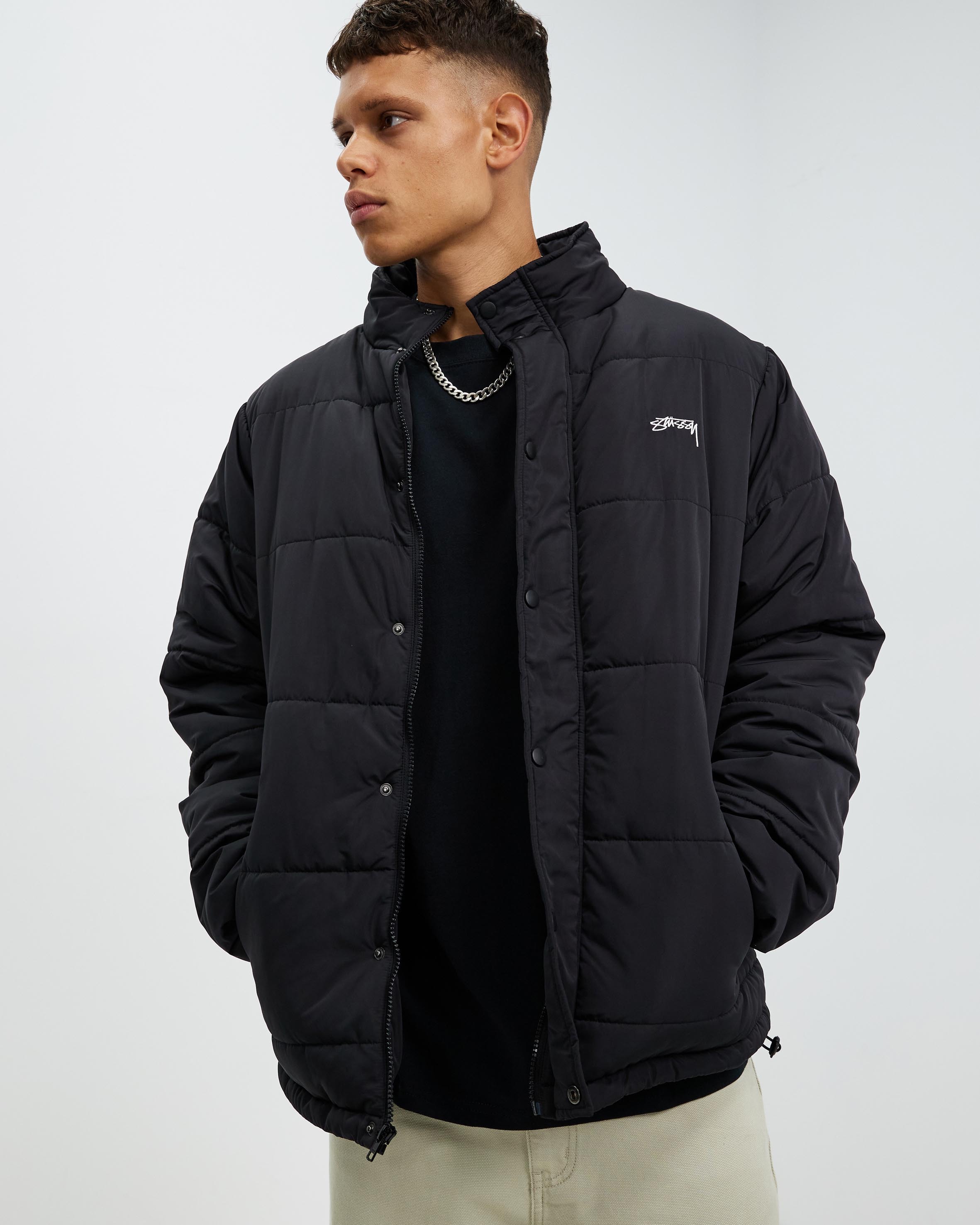 ジャケット・アウター STUSSY Aurora Washed Chore Jacket Stussy Aurora Washed Chore Jacket Wmn (natural)