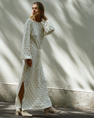 kivari claudia knit dress Kivari Claudia Scoop Back Knit Dress