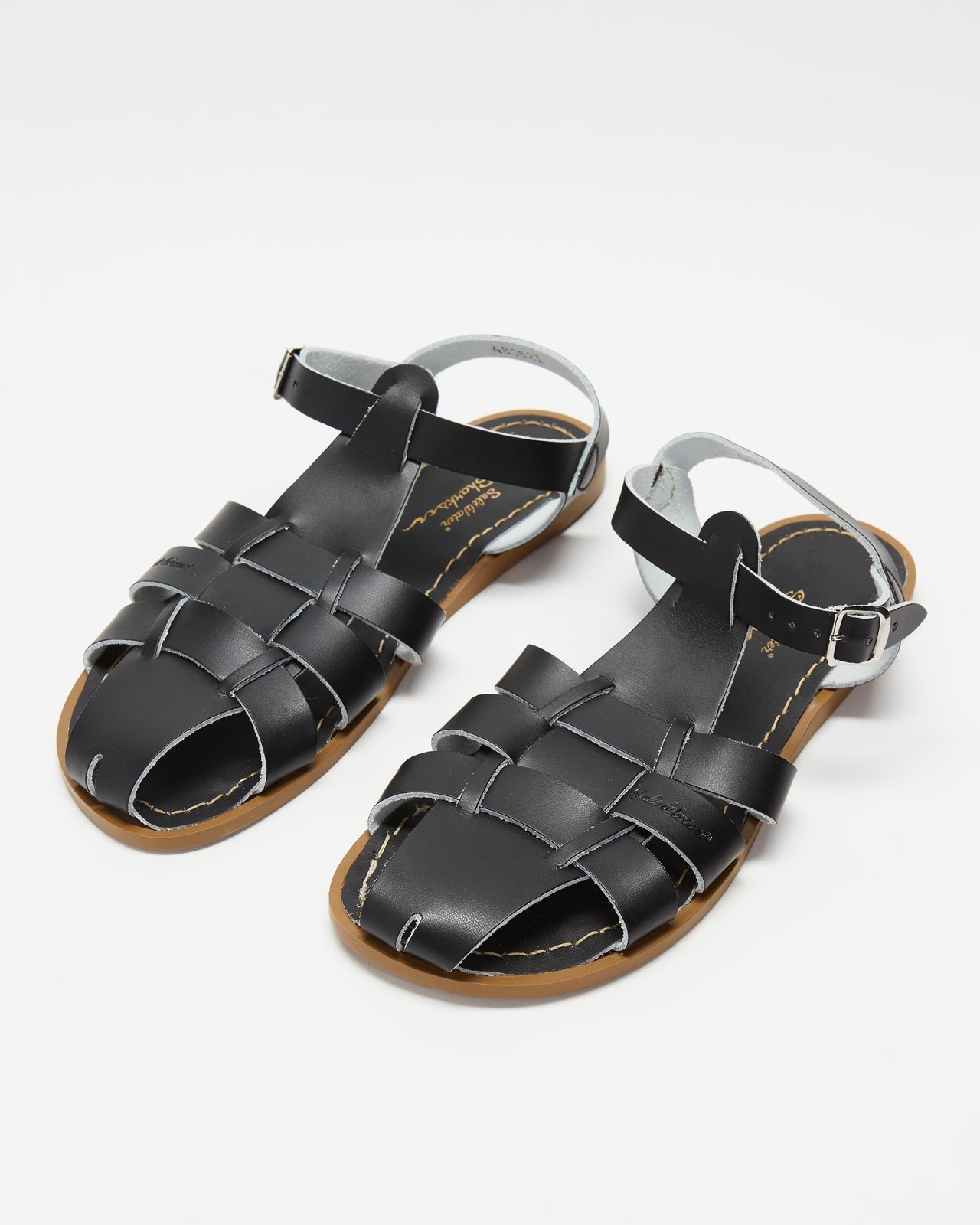 【美品】Salt Water Sandals ソルトウォーター Shark 12 Amazon.com | Saltwater by Hoy Sun-San Shark Sandal, Black