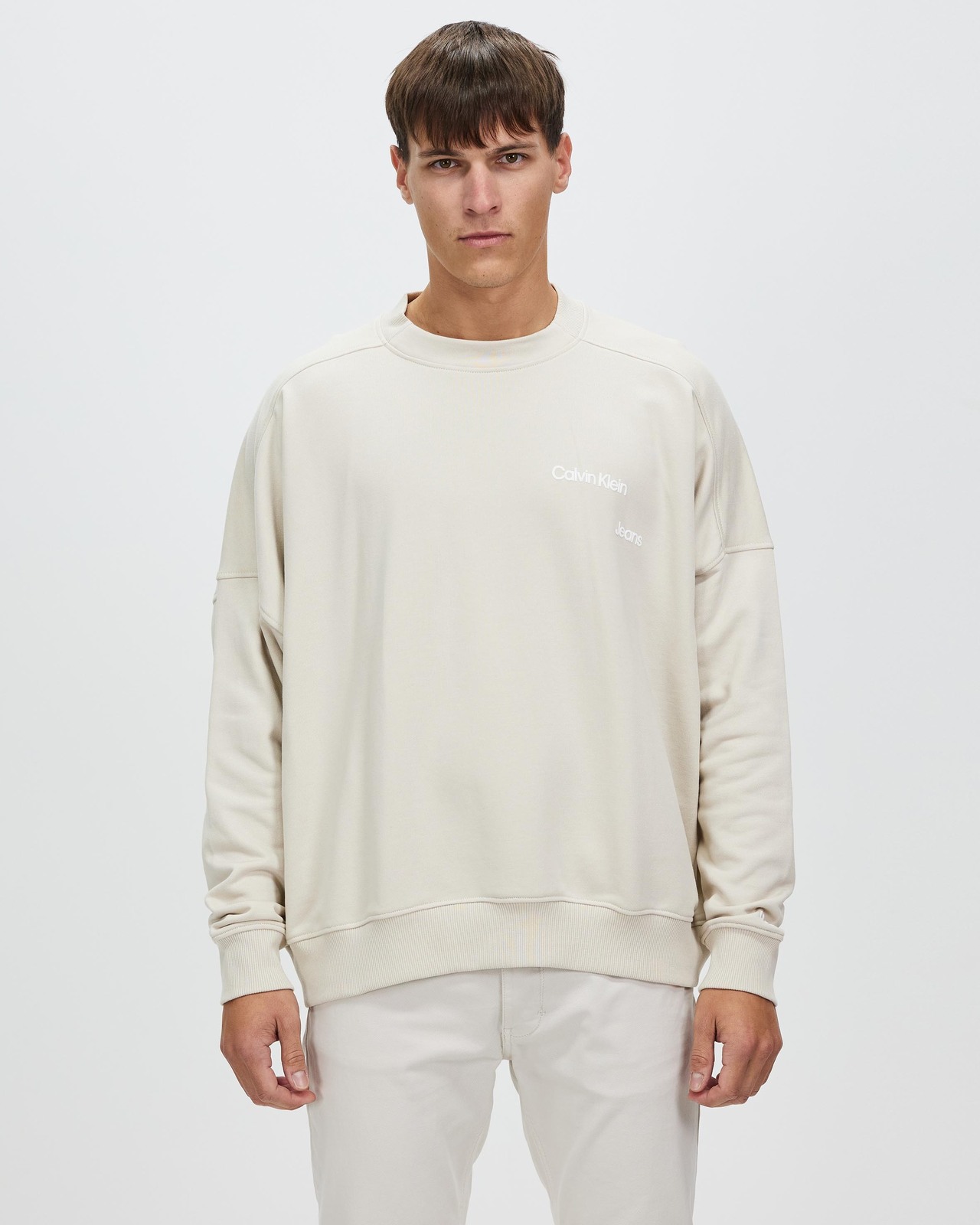 Disrupted Logo Crew Neck