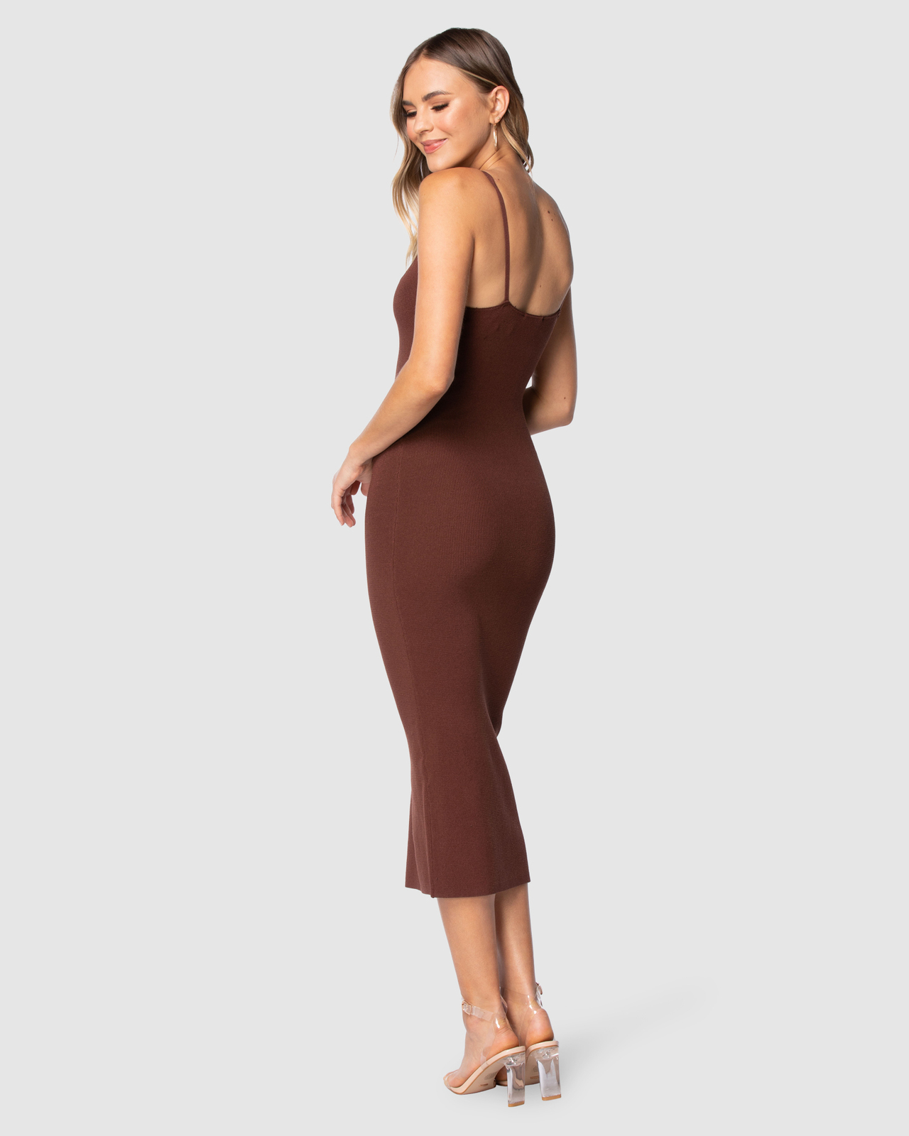 Deon Knit Midi Dress