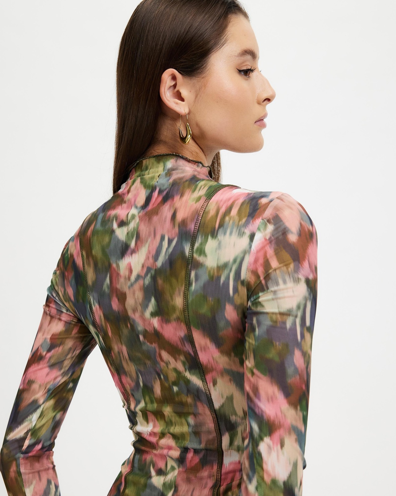 Celestial Dreams Mesh Midi Dress