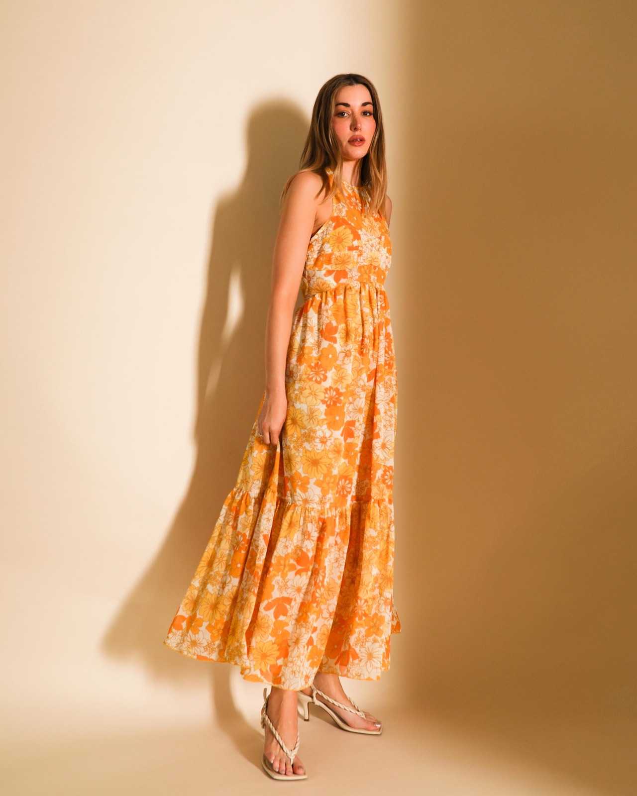 abbey maxi dress Women's Abbey A-line Maxi Dress S/M/L/XL/XXL/3XL/Customize White MEAN BLVD