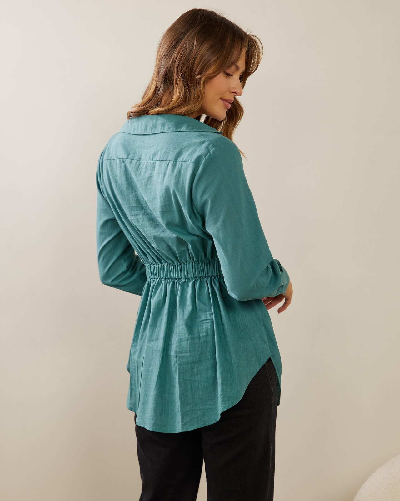 Katherine Twist Front Shirt