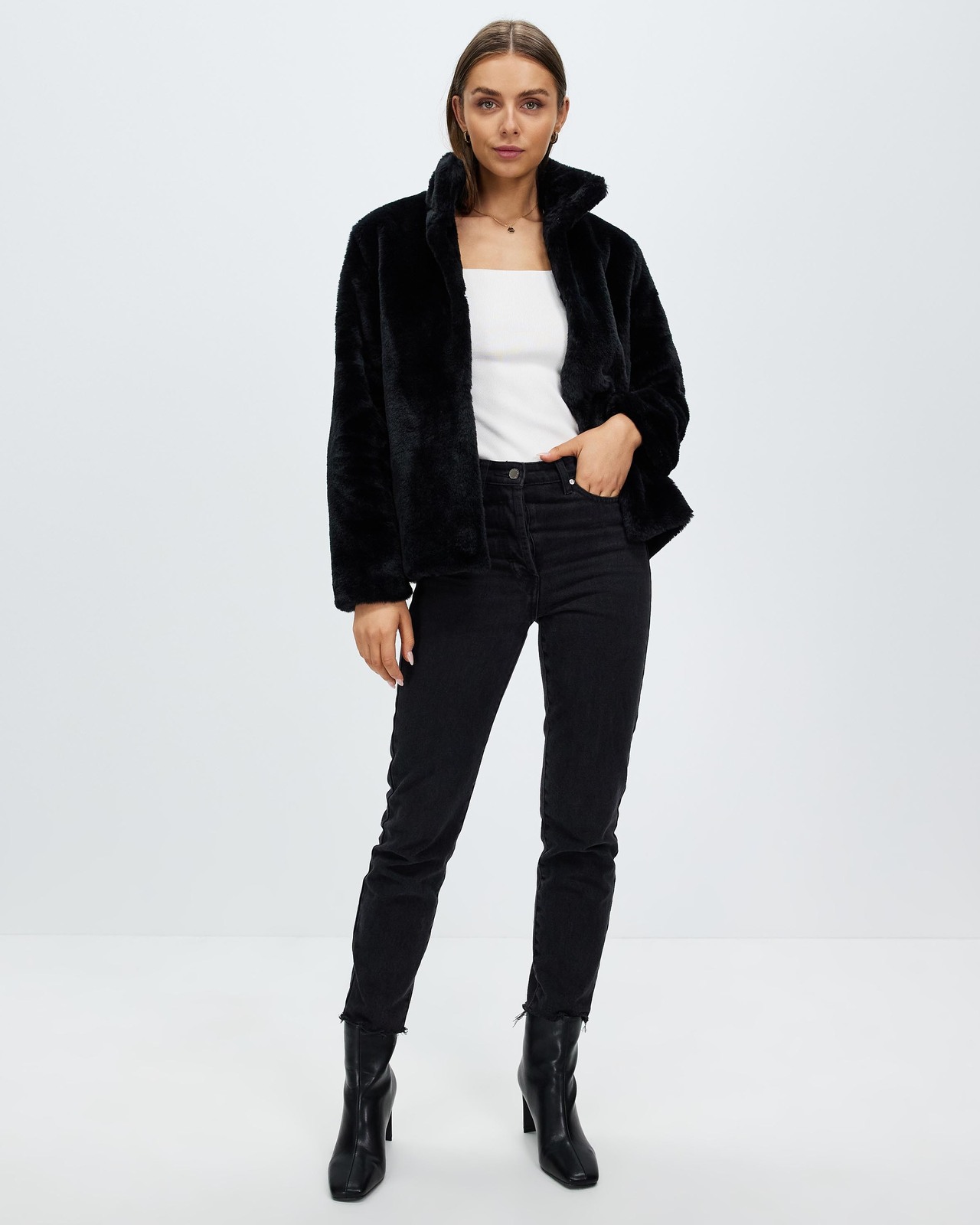 Shae Faux Fur Jacket