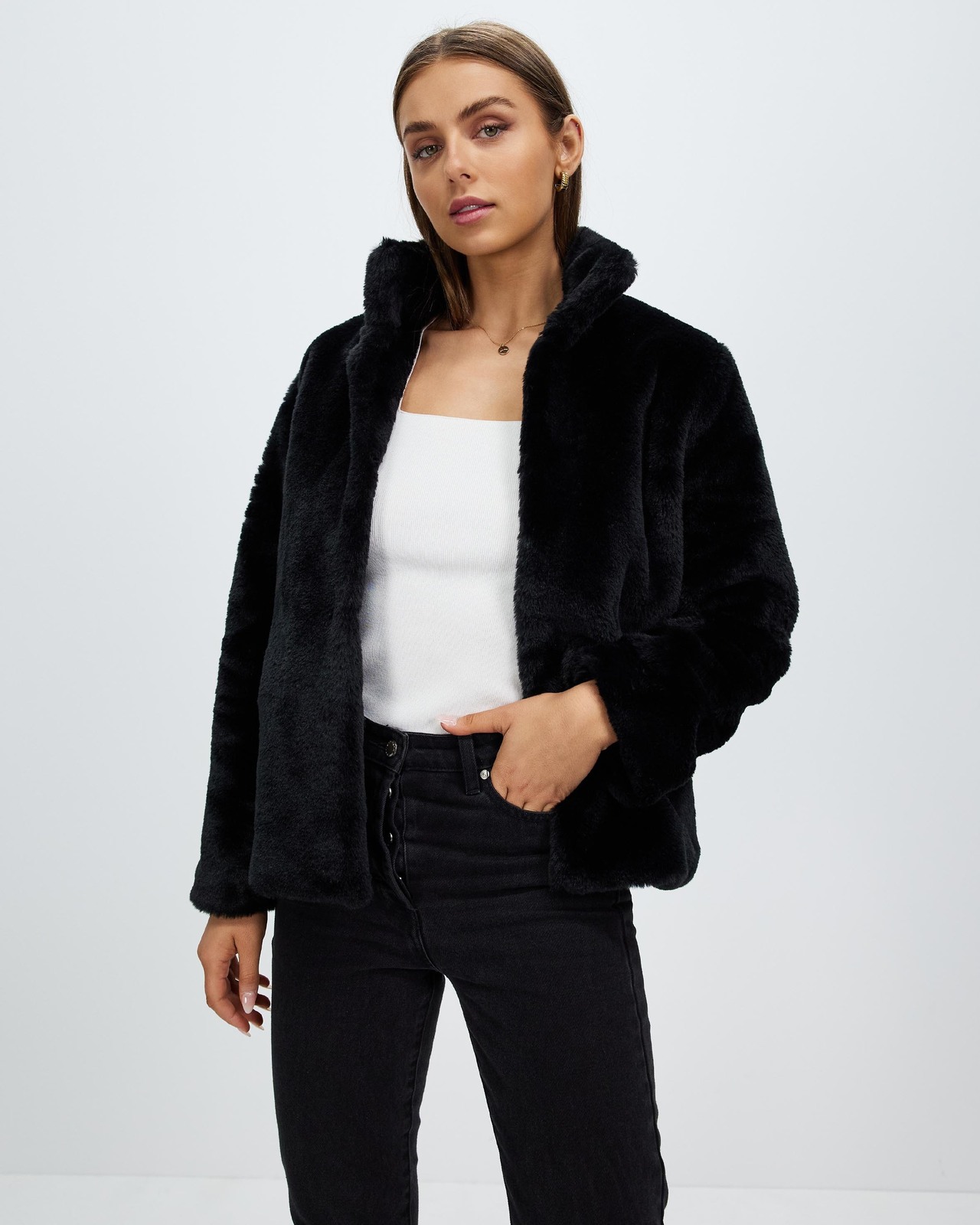 Shae Faux Fur Jacket
