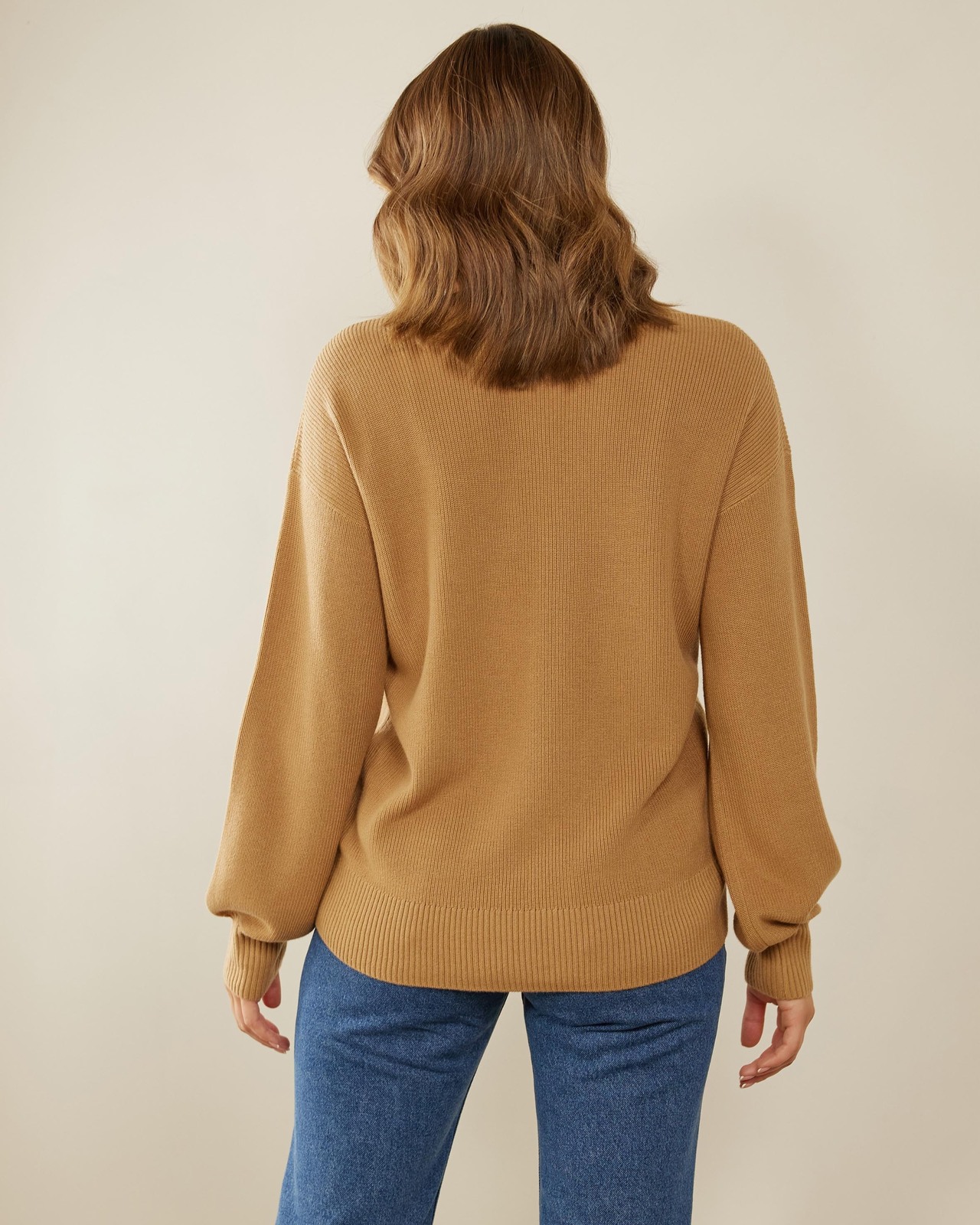 Chloe V-Neck Knit Jumper
