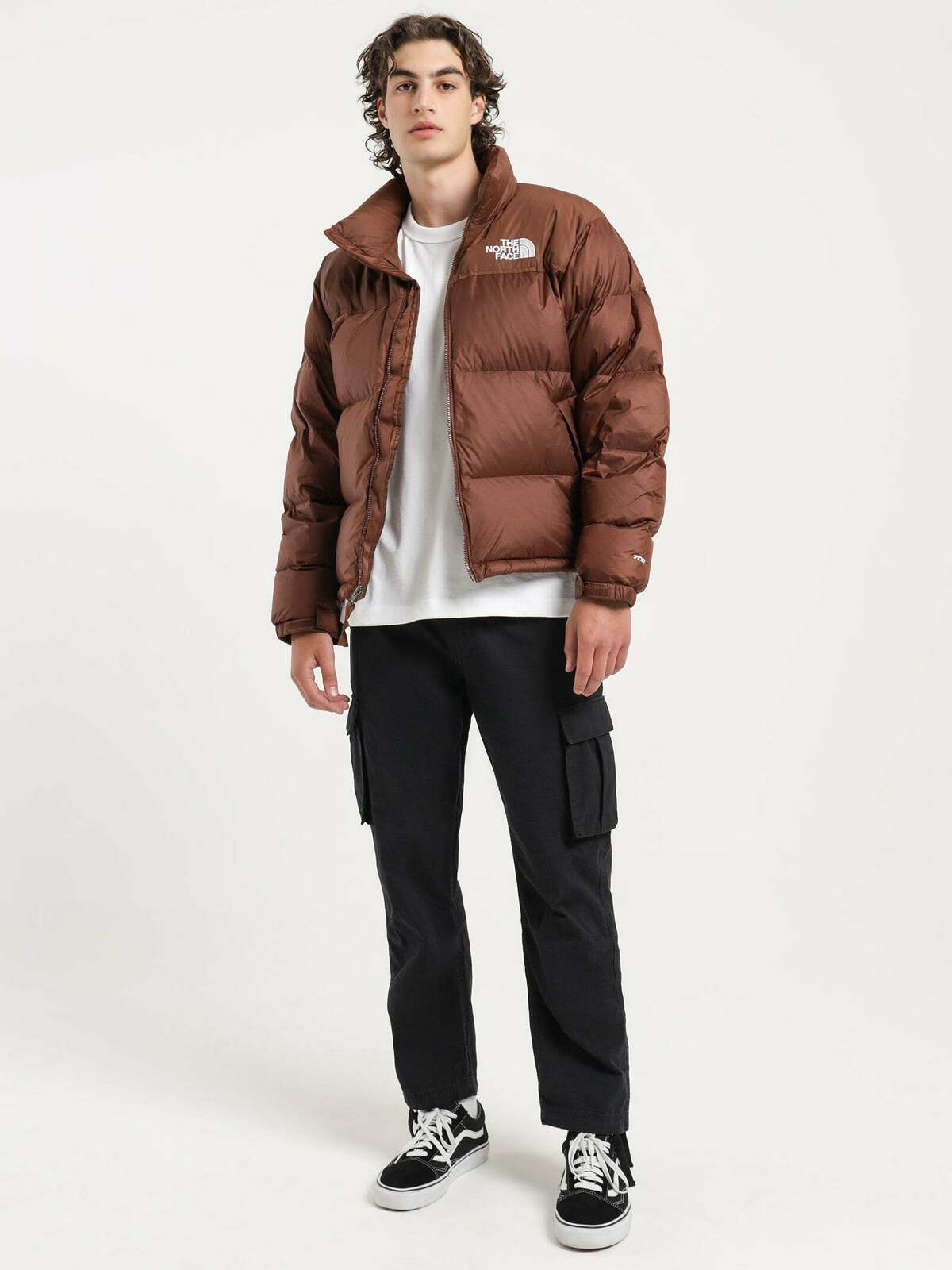 The North Face 1996 Retro Nuptse Jacket in Dark Oak - AirRobe