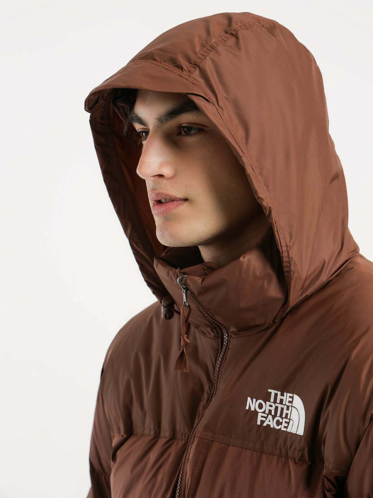 The North Face 1996 Retro Nuptse Jacket in Dark Oak - AirRobe