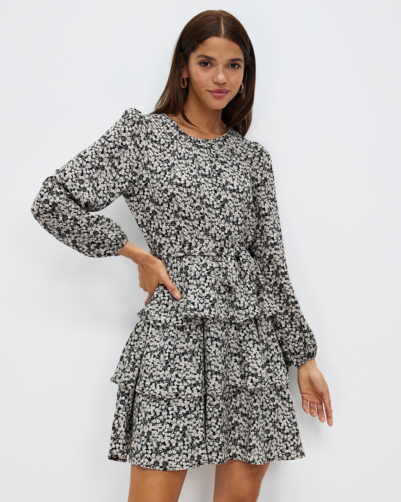 Blair Tiered Mini Dress
