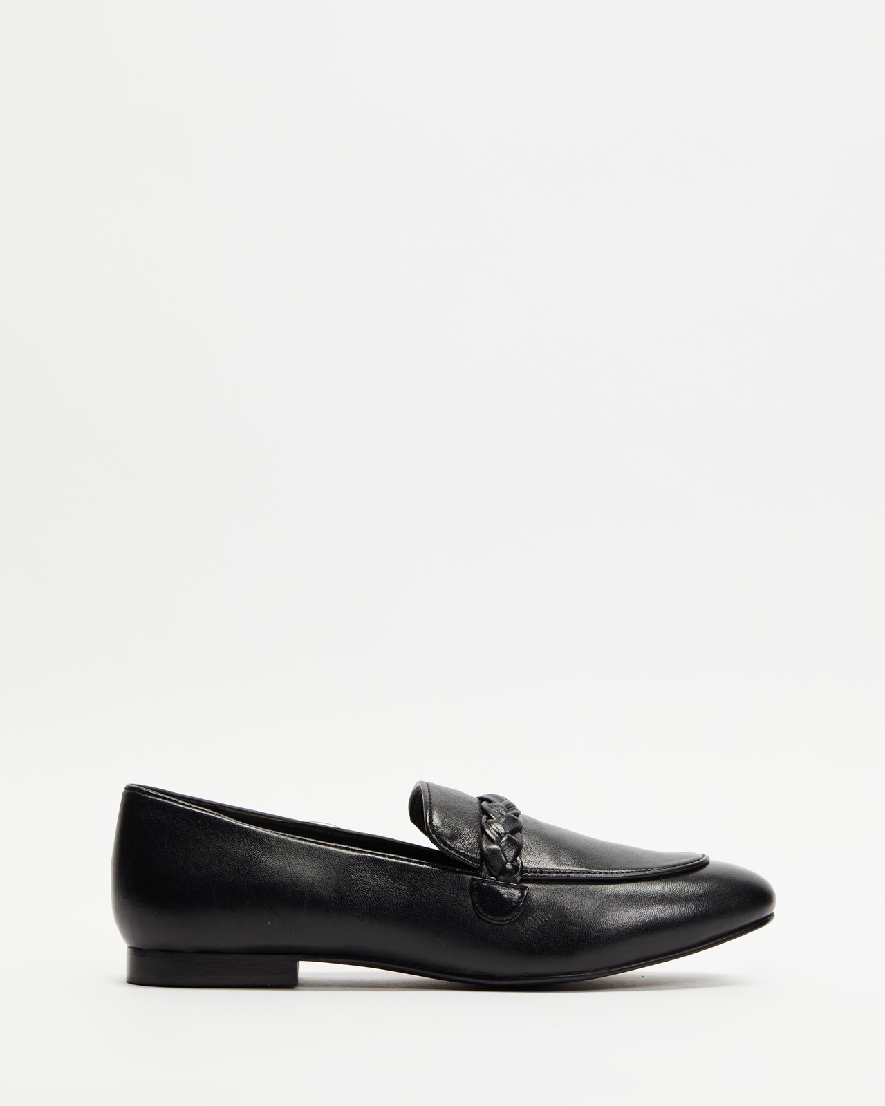 Kaia Braided Leather Flats