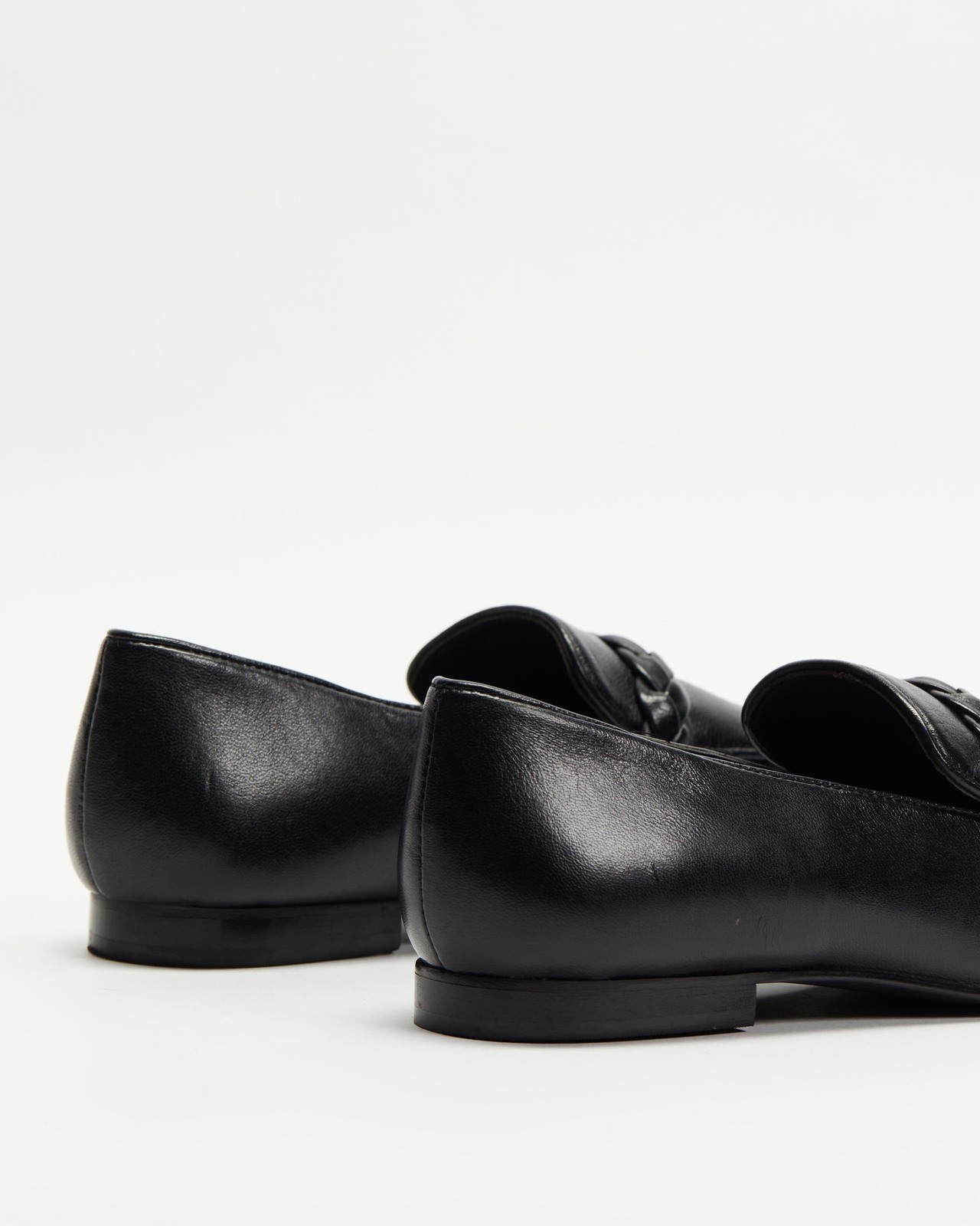 Kaia Braided Leather Flats