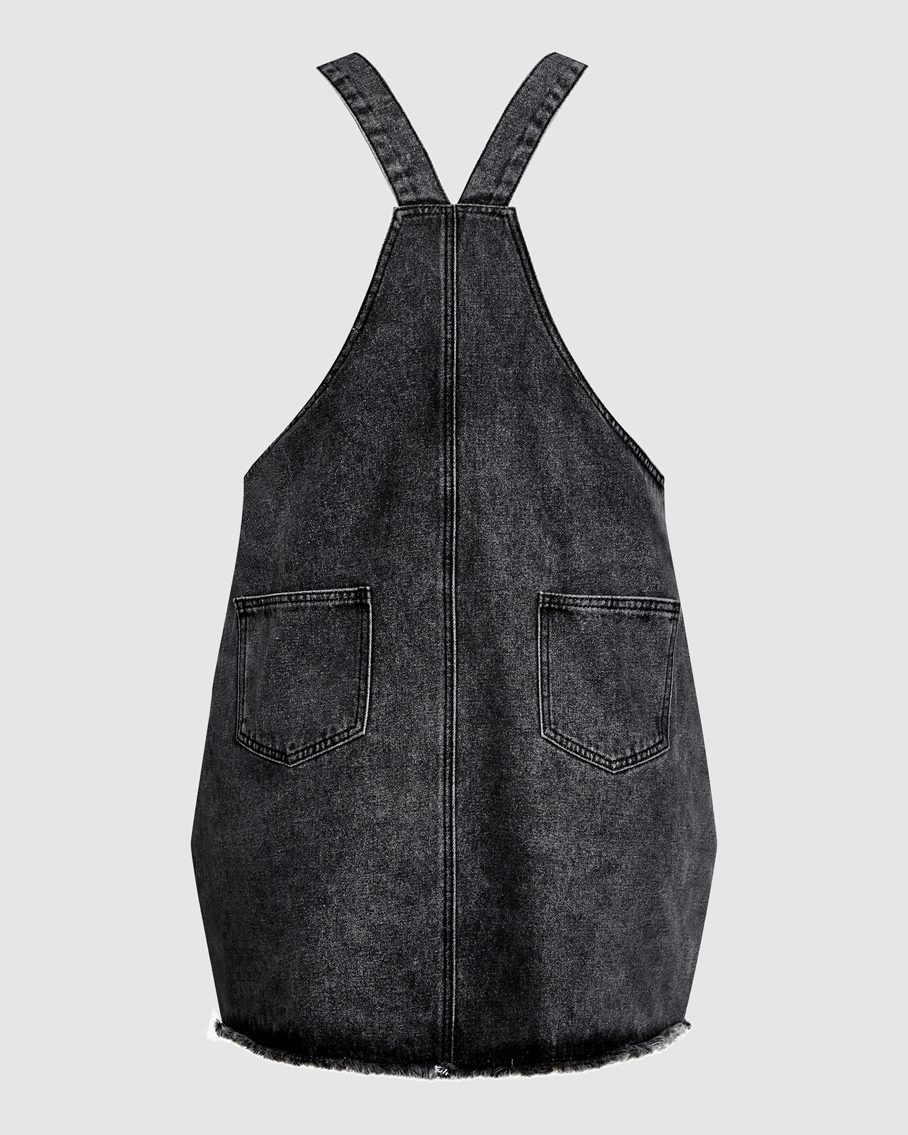 Societie + Denim Pinafore Dress - AirRobe