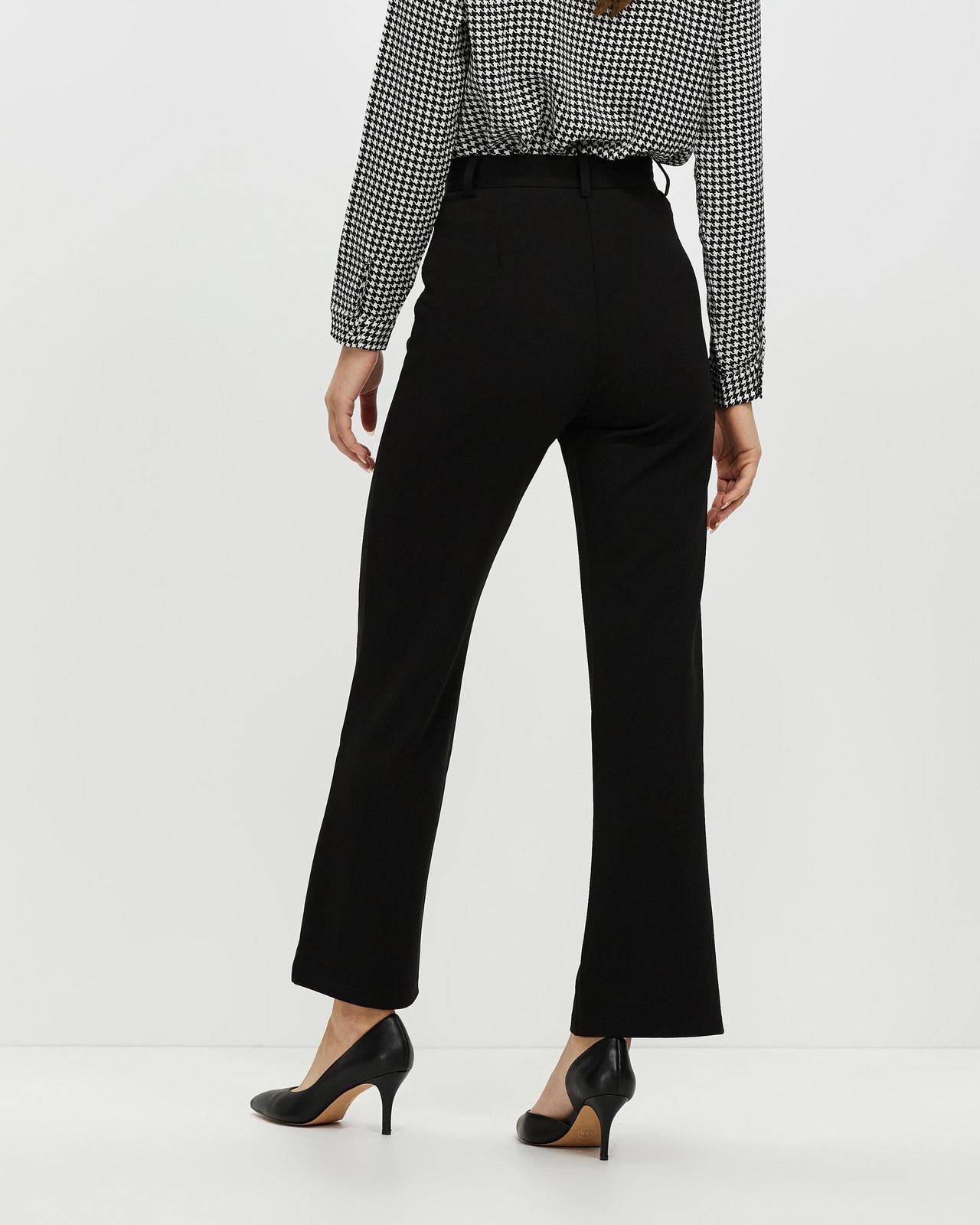 Talena Crepe Stretch Pintuck Pants