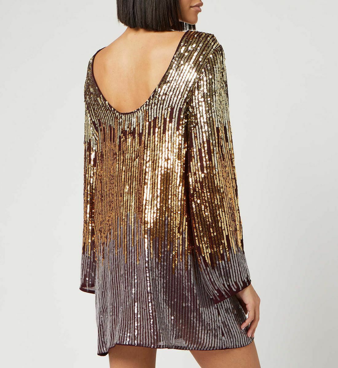 Rixo London Sequin Dress Coco Sequinned Midi Dress in Ivory Sequin Rent  Daisy Sequinned Dress - RIXO | Rixo