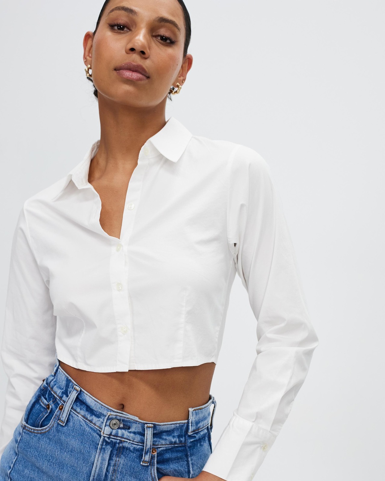 abercrombie crop top