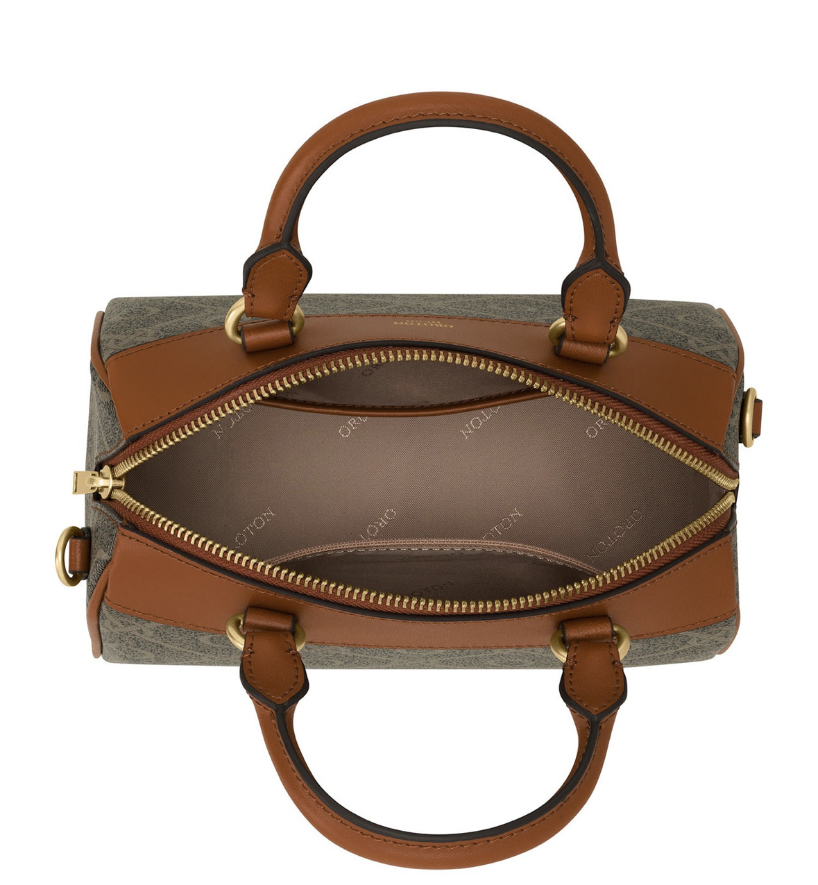 Oroton Harvey Signature Mini Barrel Bag AirRobe