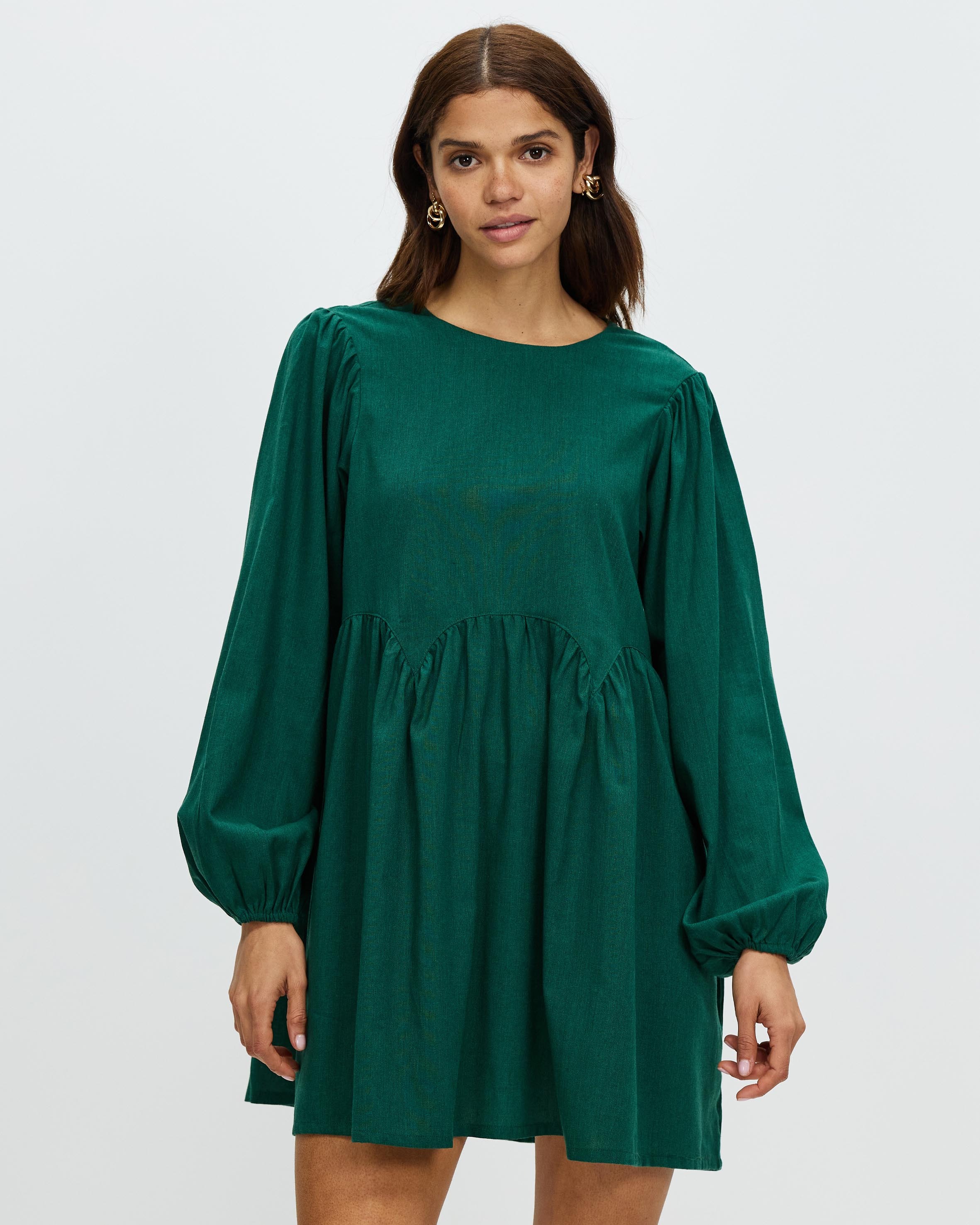 Atmos&Here Dasia Long Sleeve Mini Dress