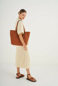 Lilly Shopper Tote Cognac