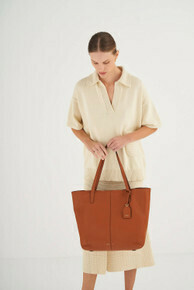 Lilly Shopper Tote Cognac