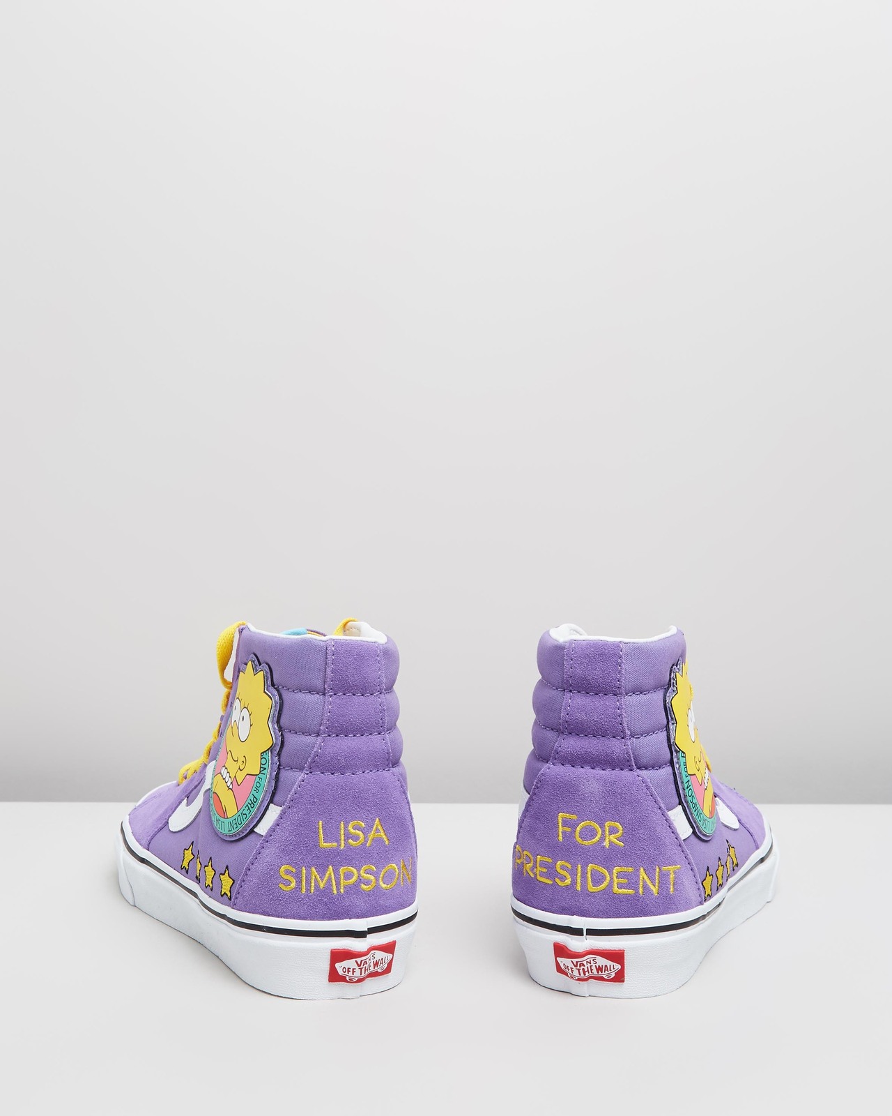 Vans Sk8 Hi Vans Simpsons Purple Vans Off The Wall Simpsons Sk8 Hi