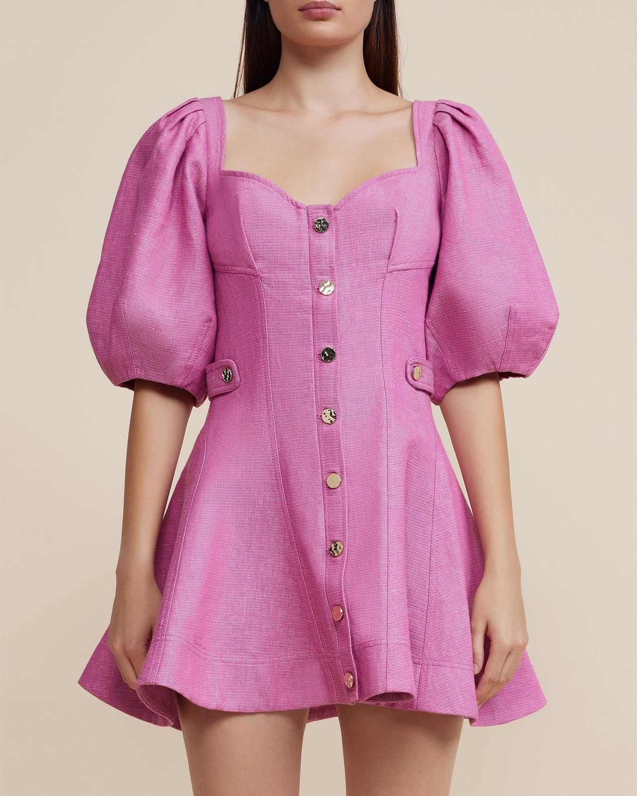 knee length dresses for ladies CARBROOK MINI DRESS – Acler main image 0