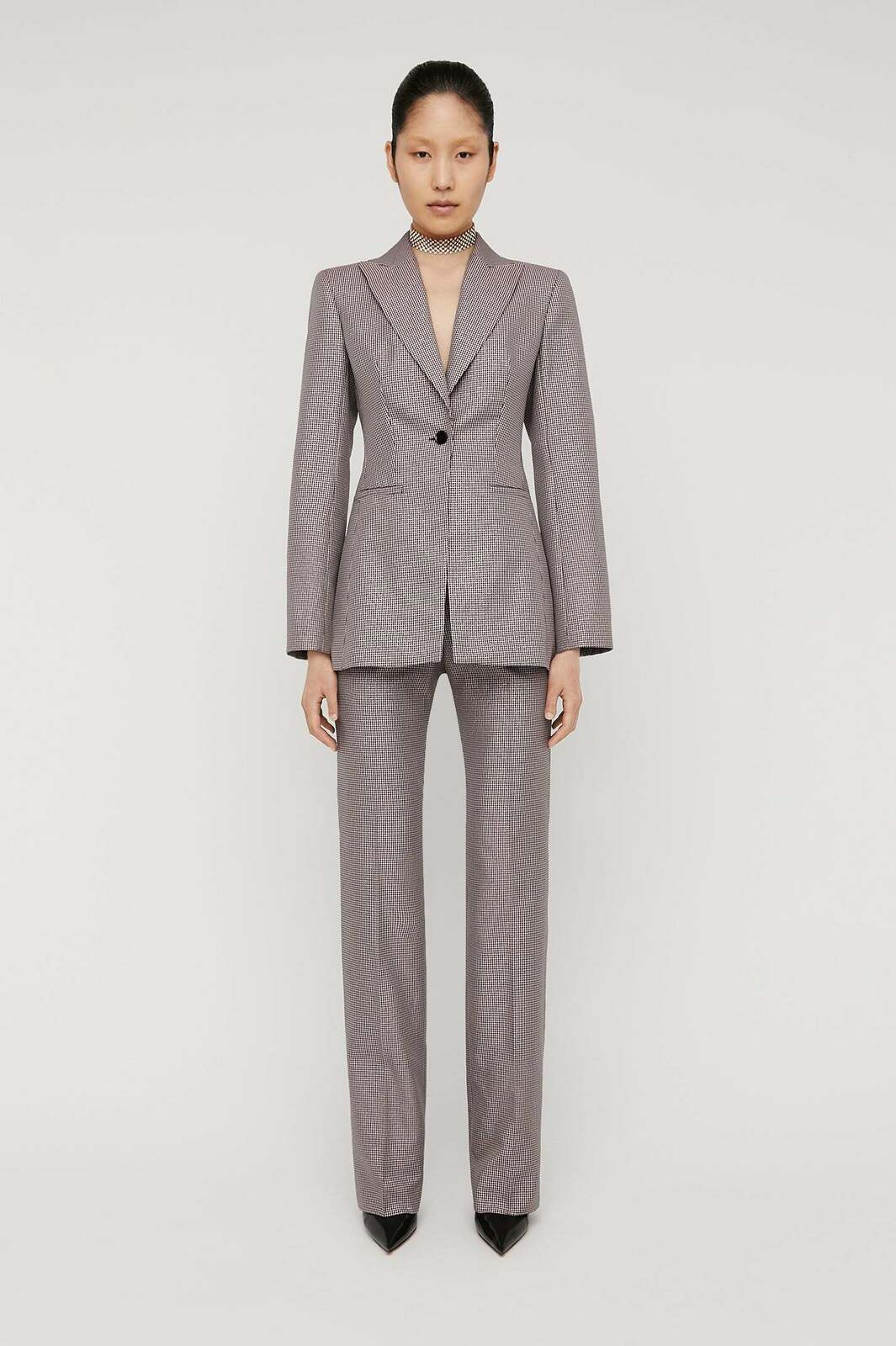 Scanlan Theodore TAILORED HOUNDSTOOTH TROUSER AirRobe