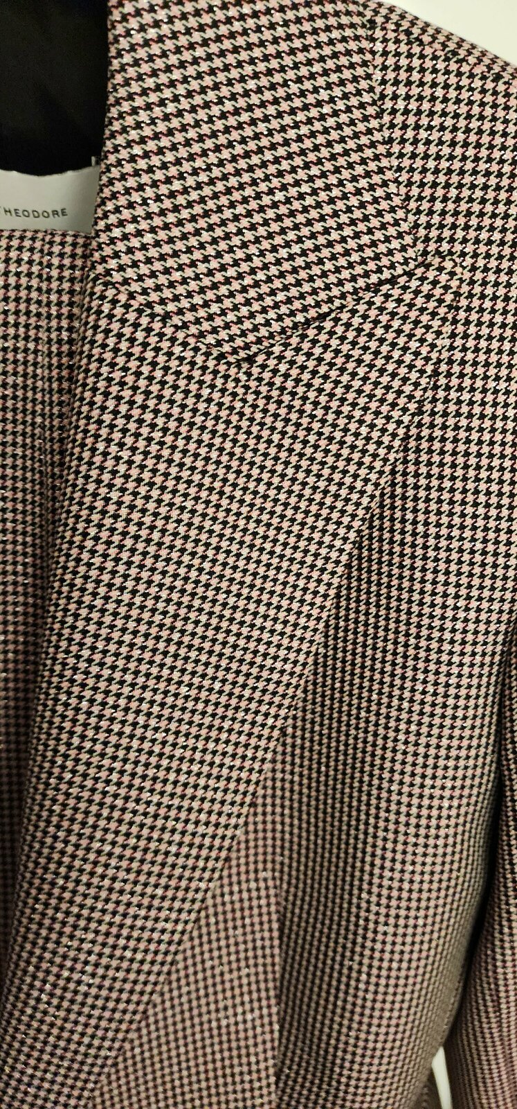 Scanlan Theodore TAILORED HOUNDSTOOTH BLAZER