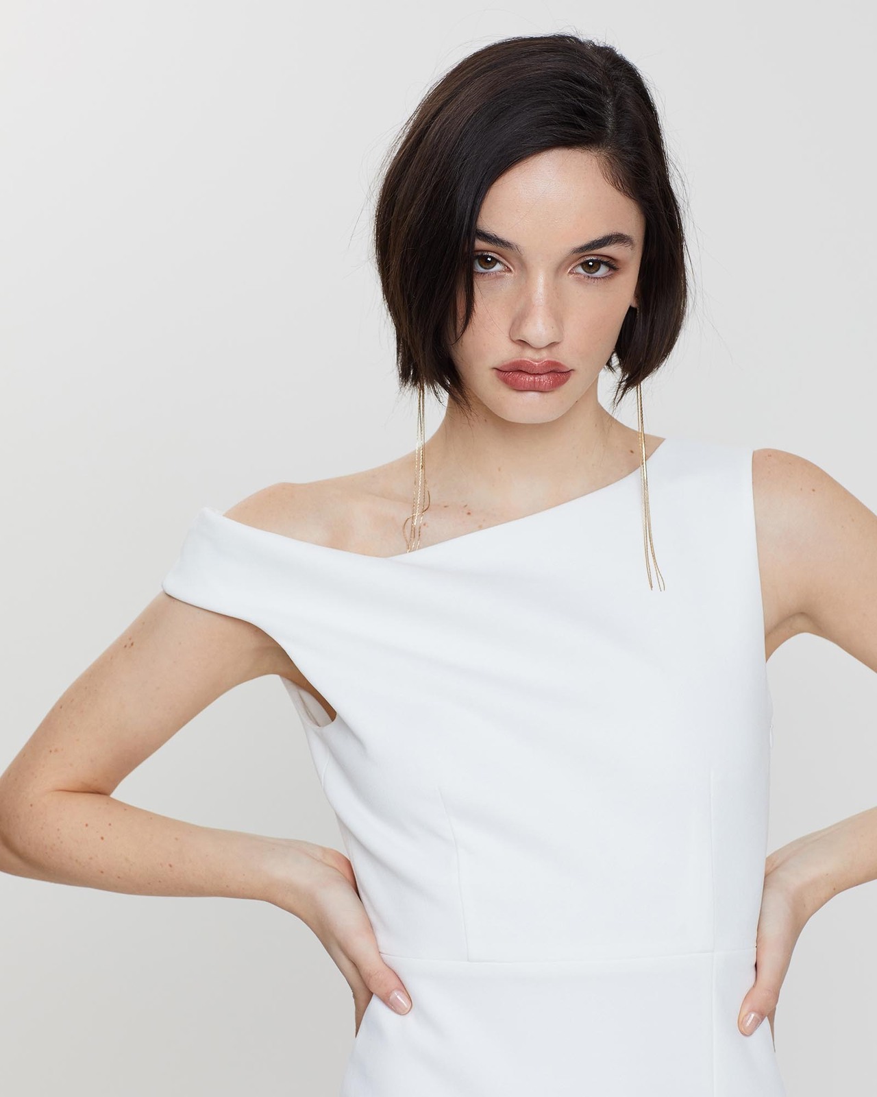 Amile One Shoulder Dress