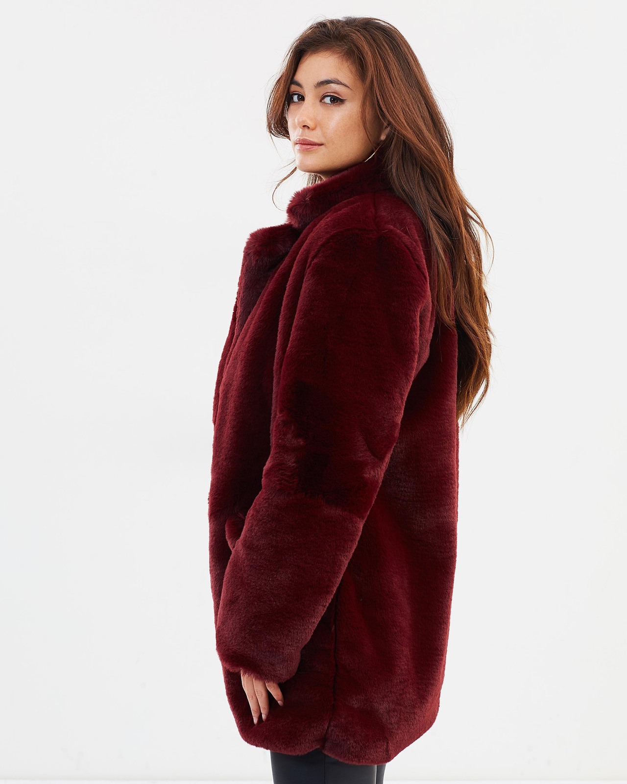 Don't Need You Faux Fur Coat