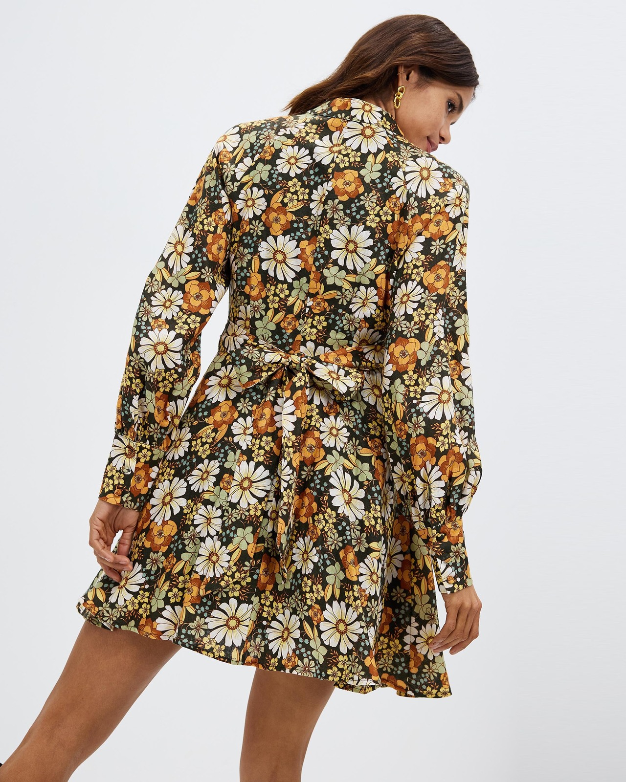 Fit and Flare Mini Dress
