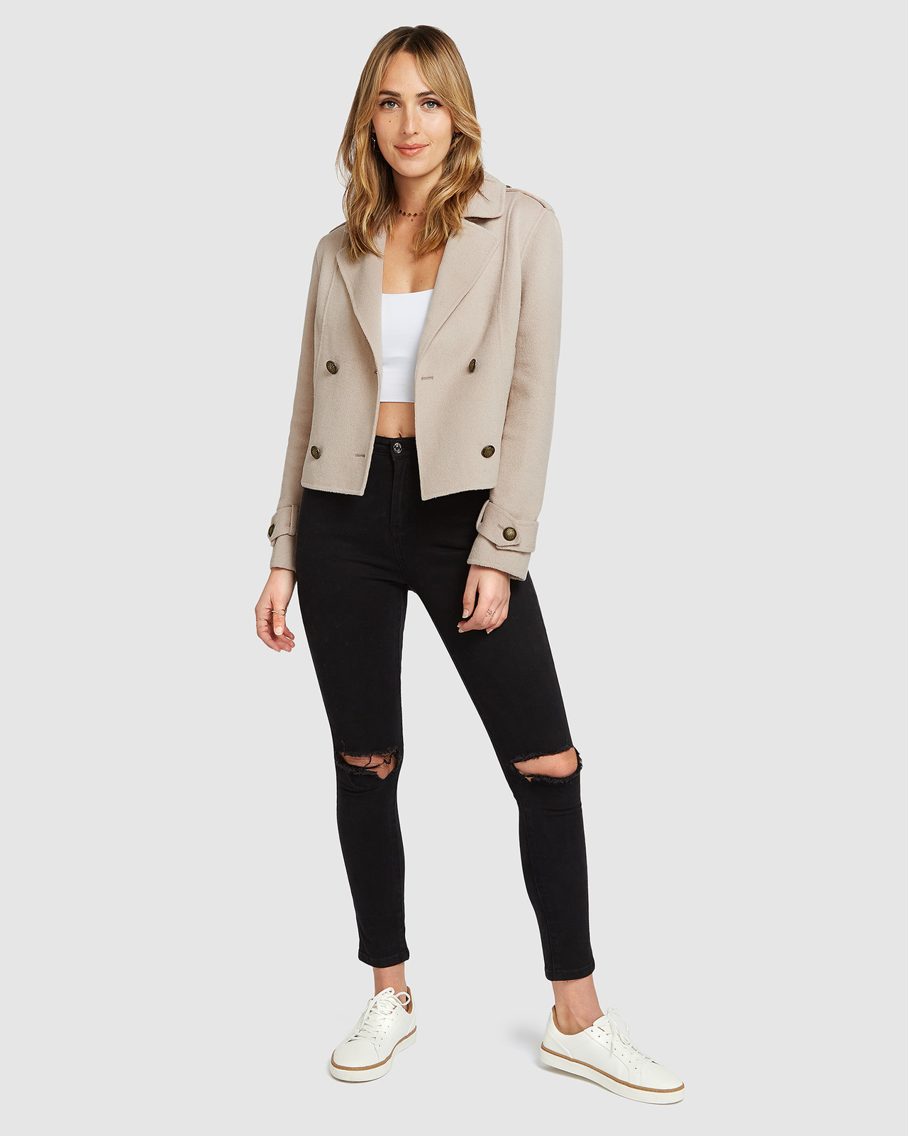 Better Off Military Peacoat