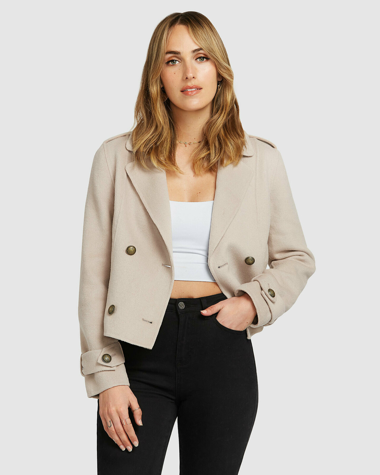 Better Off Military Peacoat