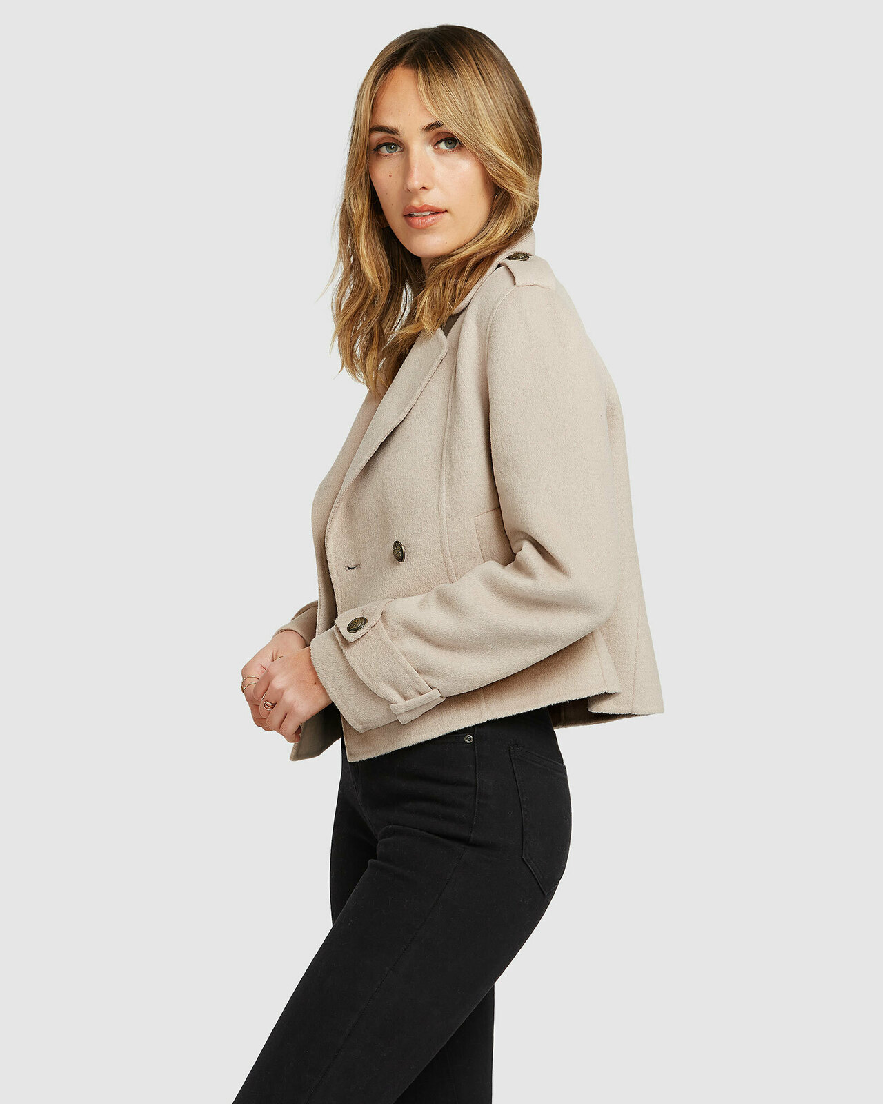 Better Off Military Peacoat