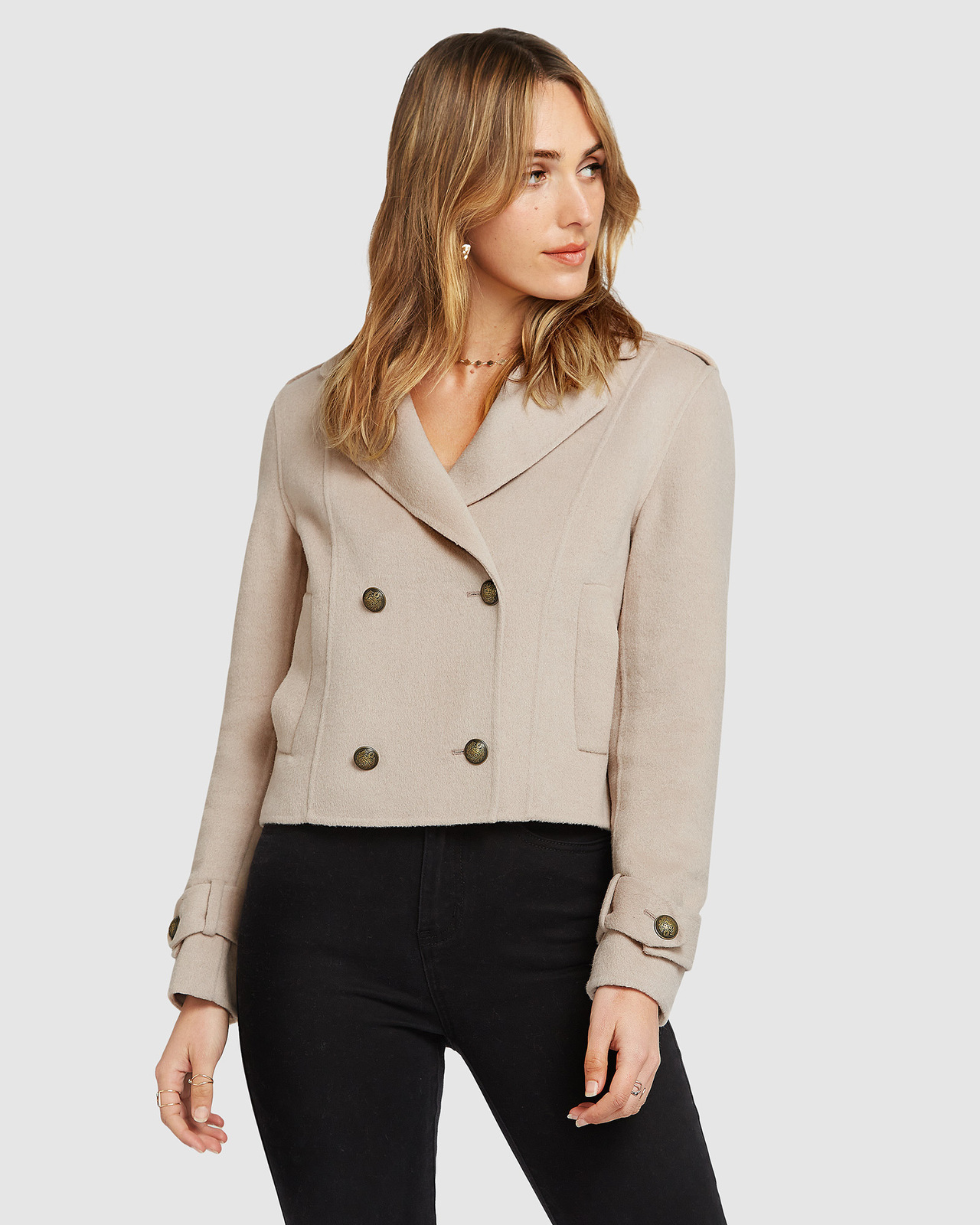 Better Off Military Peacoat