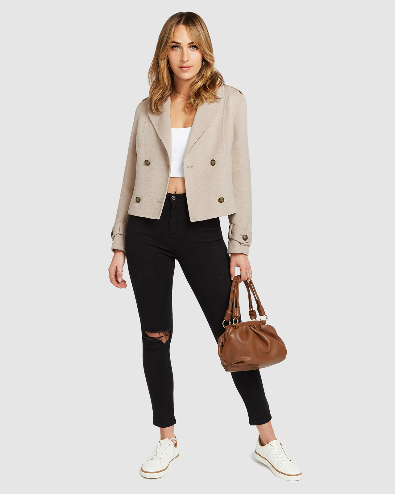 Better Off Military Peacoat