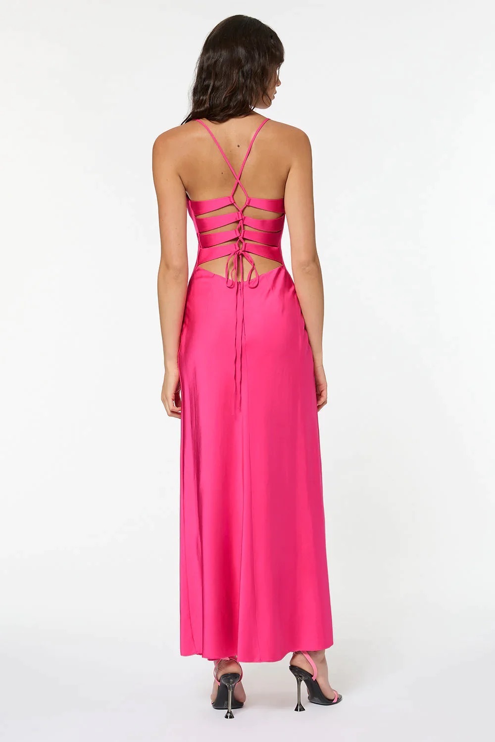 Time to Shine Maxi Dress in Pink