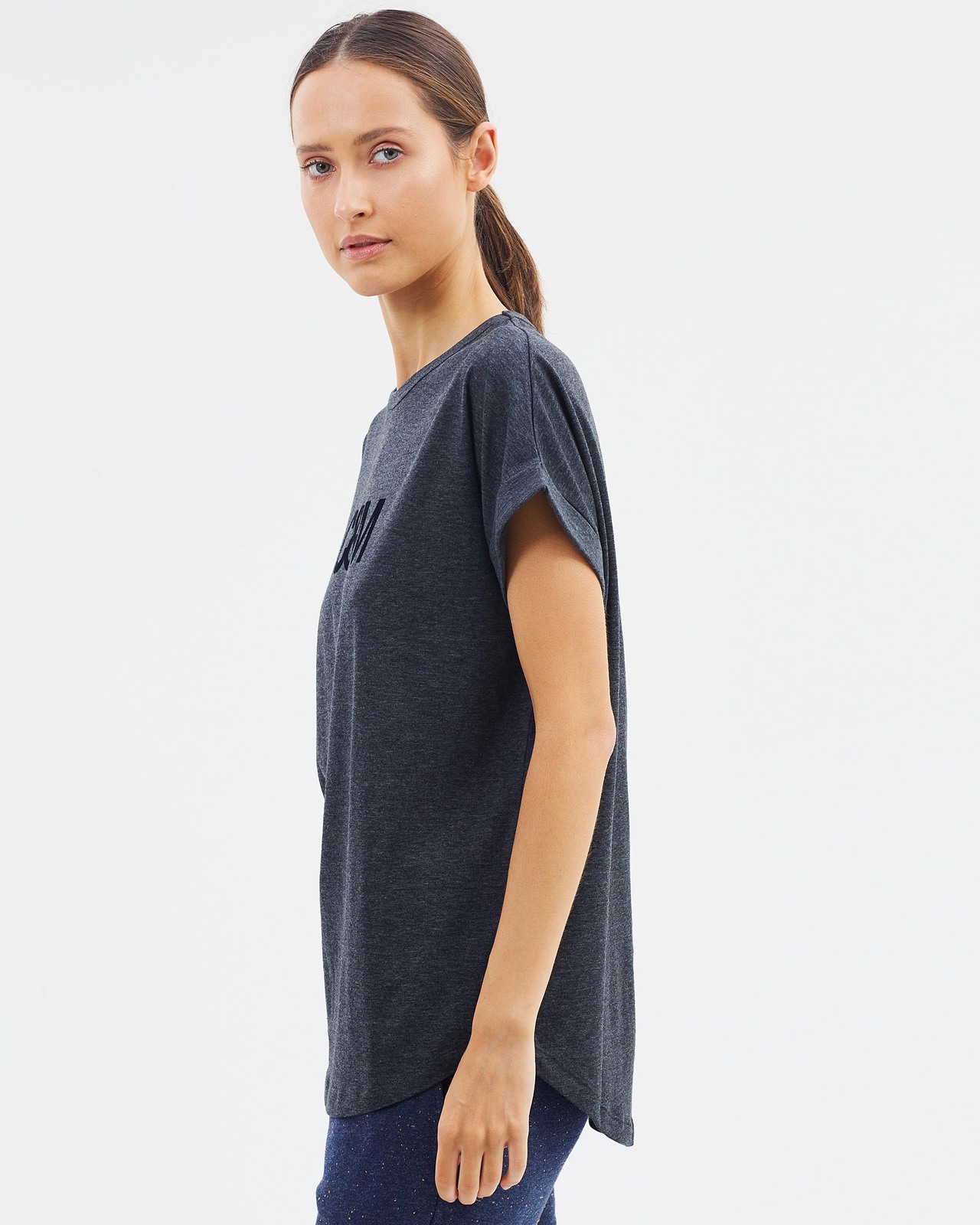Logo Roll Sleeve Tee