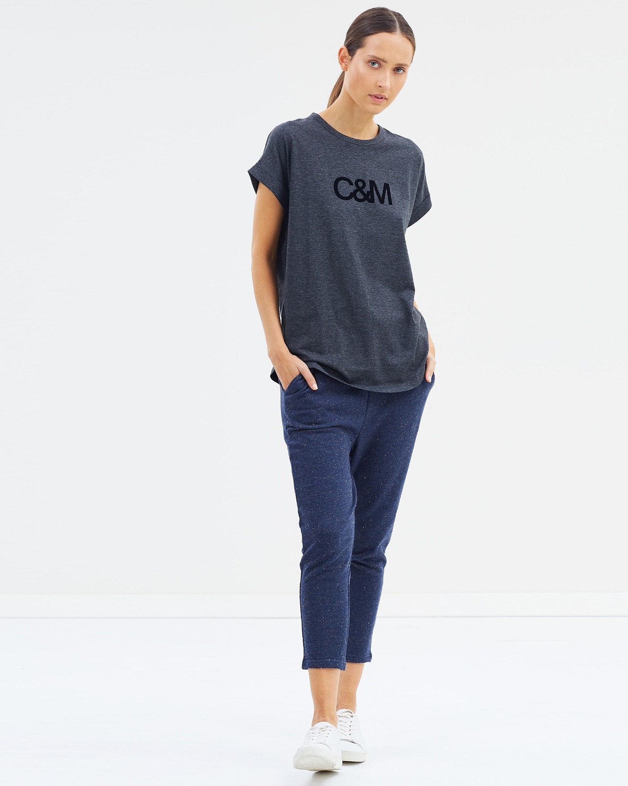Logo Roll Sleeve Tee