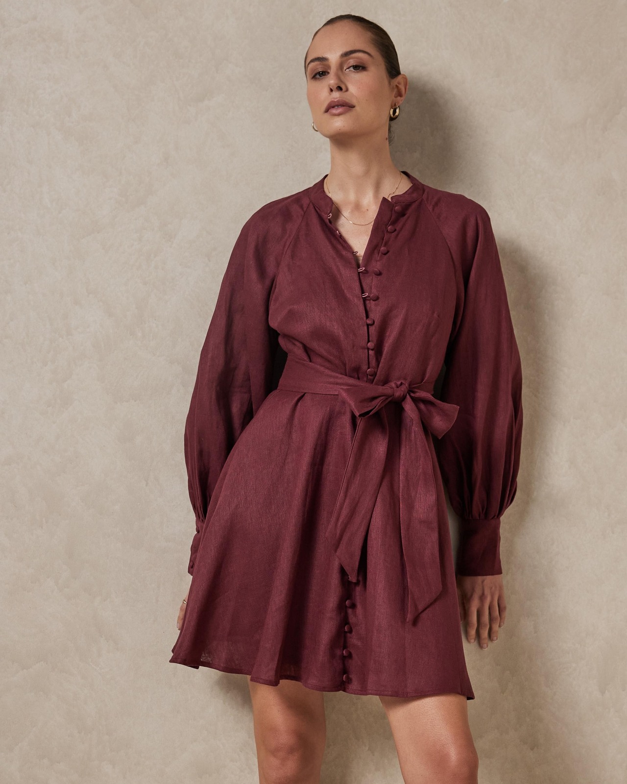 Fit And Flare Mini Dress