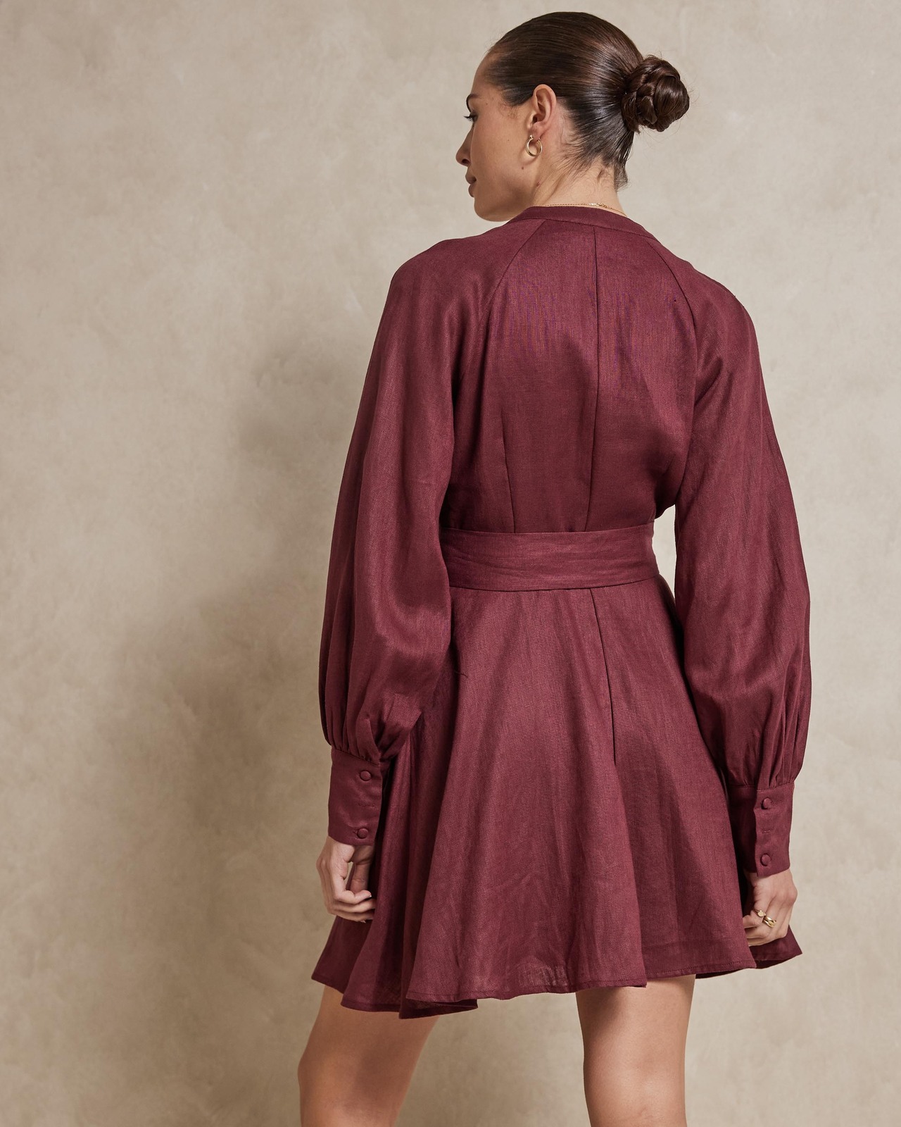 Fit And Flare Mini Dress