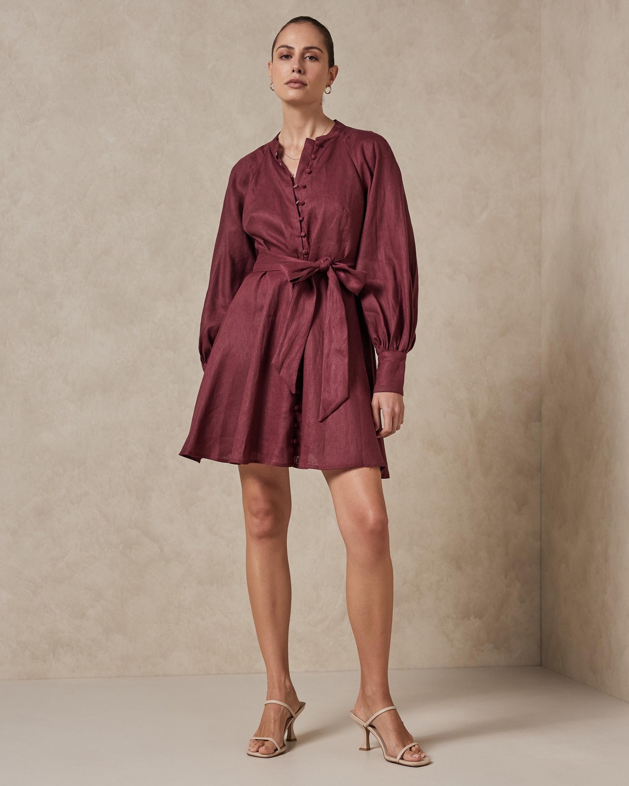 Fit And Flare Mini Dress