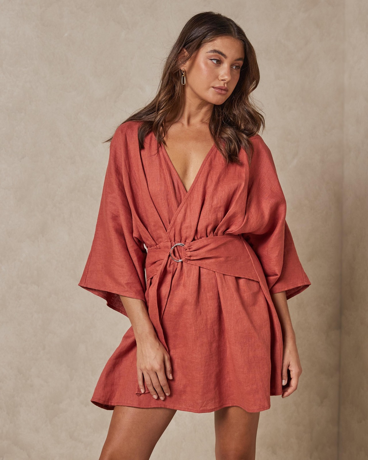 Wrap Detail Dress